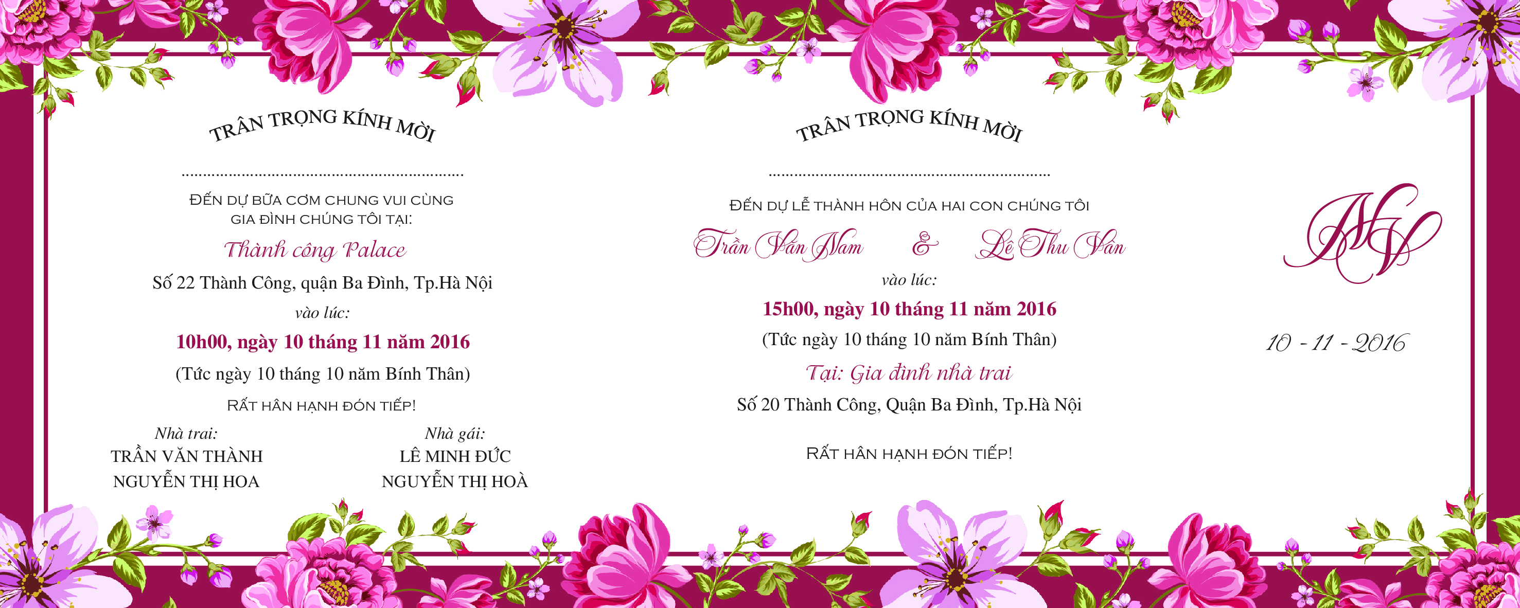 Thiệp trẻ trung gập ba 150 X 375 I_3d